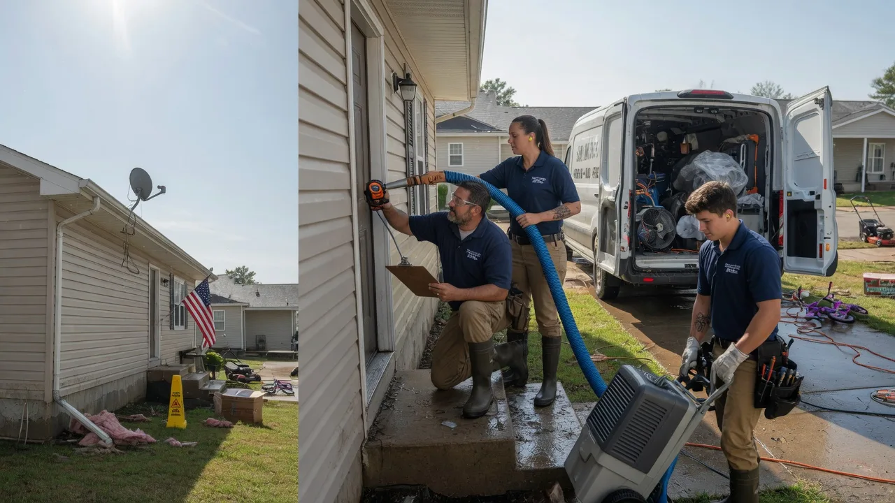 Ceiling Water Damage Restoration in Knoxville, MD near me
